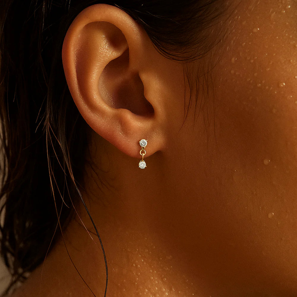 Evanora Double Drop Earring Ellie Vail