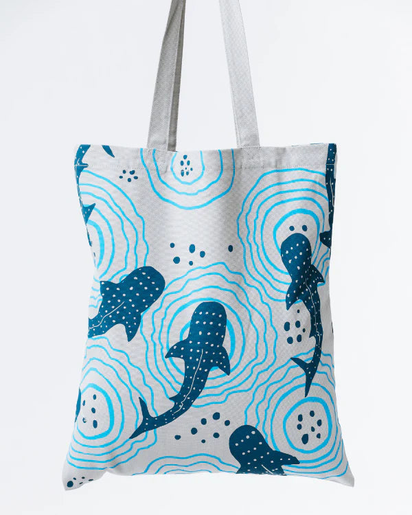 Sand Cloud | Shark Ripples Every Day Tote
