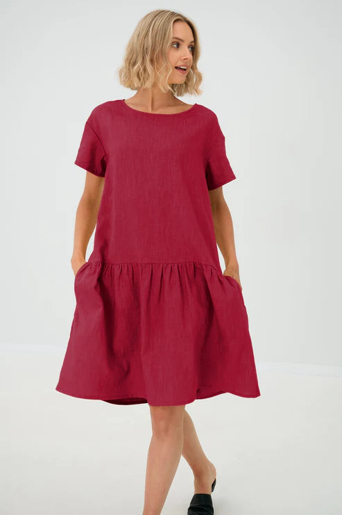 Le Muse | Blossom Linen Dress