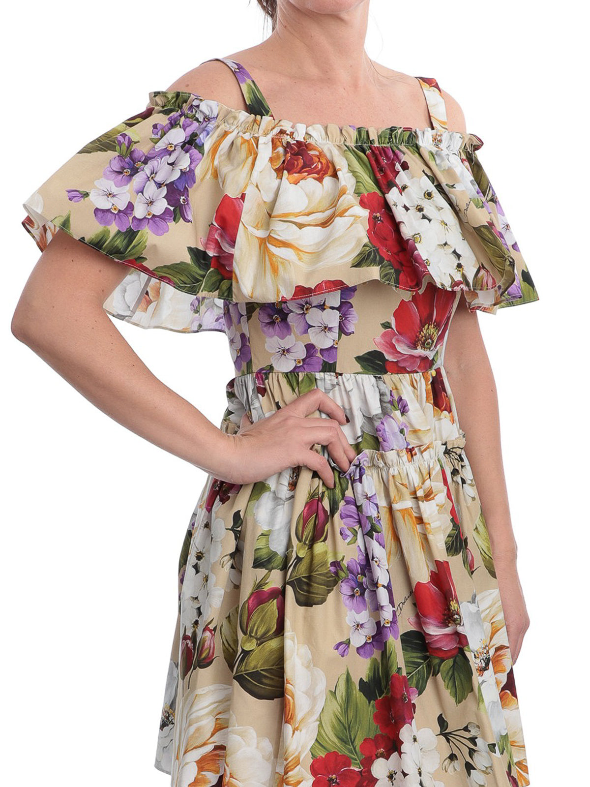 Dolce & Gabbana | Floral Poplin Dress