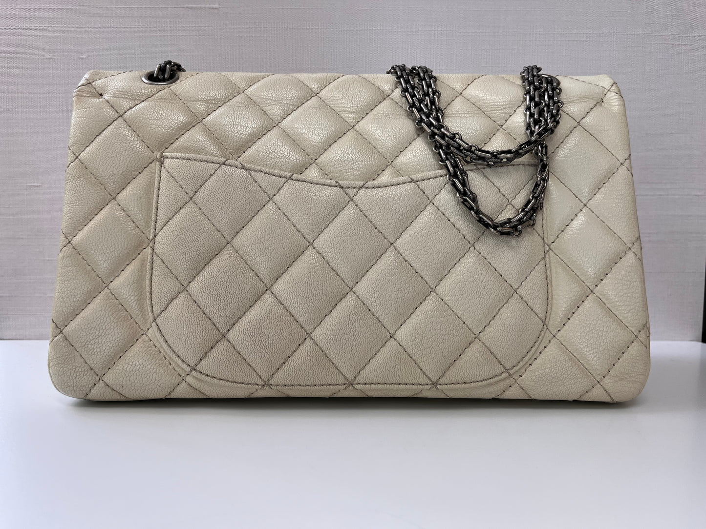 Off White Chanel Reissue Bag