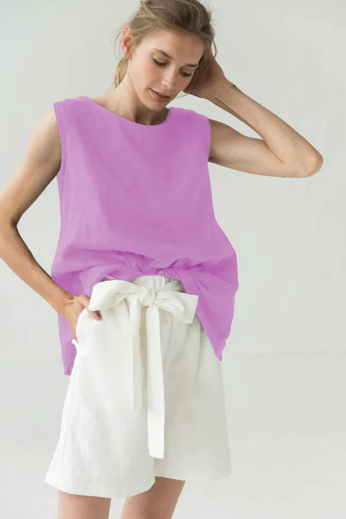 Le Muse | Linen tank top