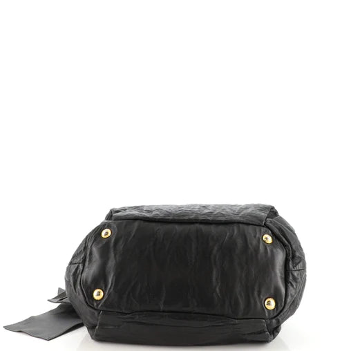 Prada | Bow Tie Pleated Handbag