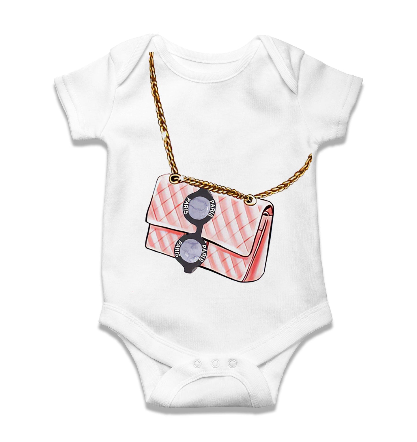 Baby Onesie - Paris: 6-9 Months