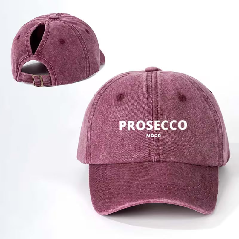 Baseball distress washed cotton hat