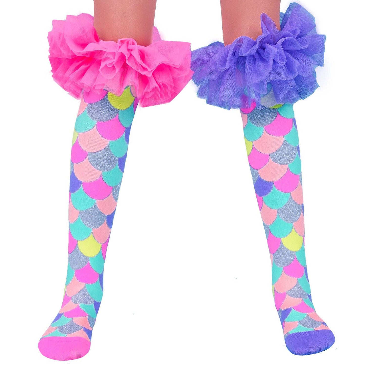 SOCKS   |    MERMAID FRILLS SOCKS: Kids & Adults Age 6 - 99