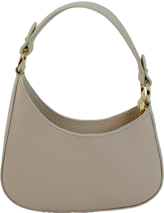 Italian   |    Leather Asymmetrical Small Handbag