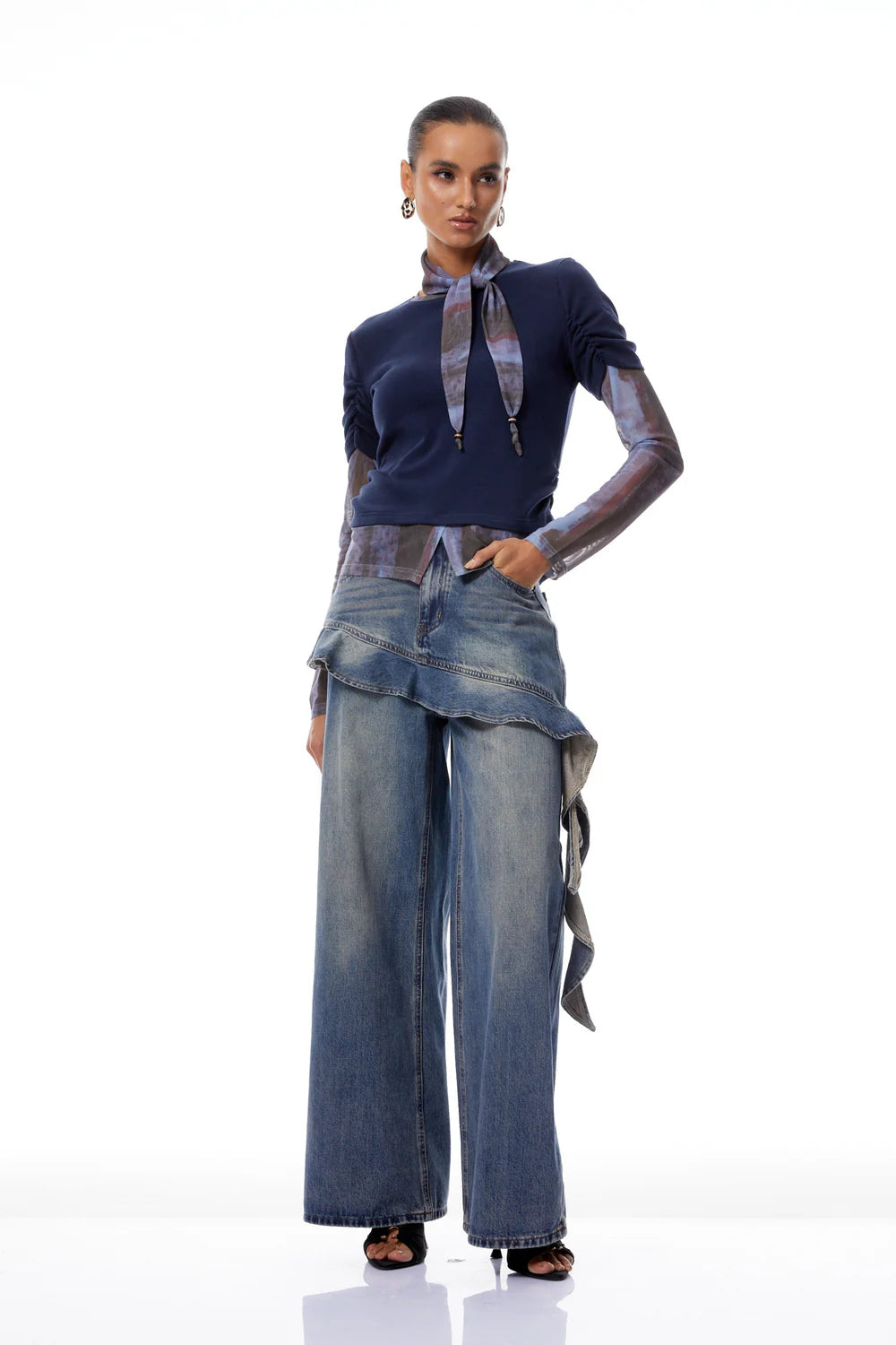 Miss Rosier   |    Skirted Blue Jeans