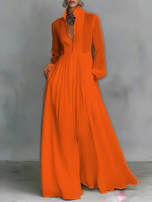 Long Summer Shirt Dress