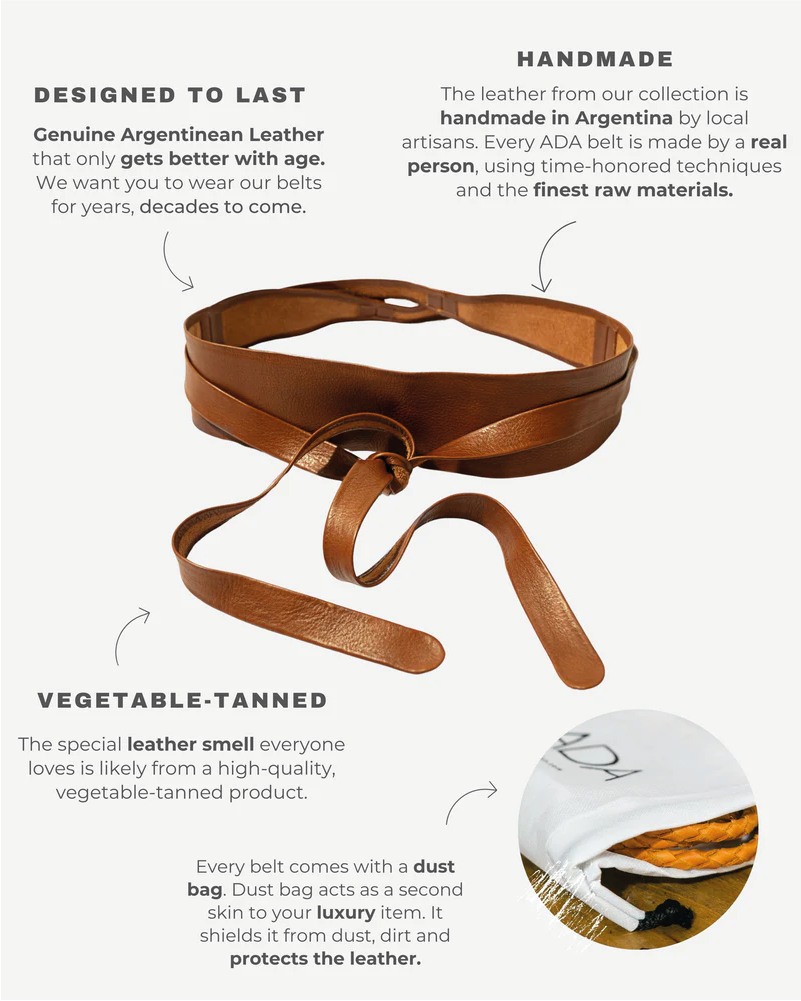 Wrap Belt   |    Whiskey - OS