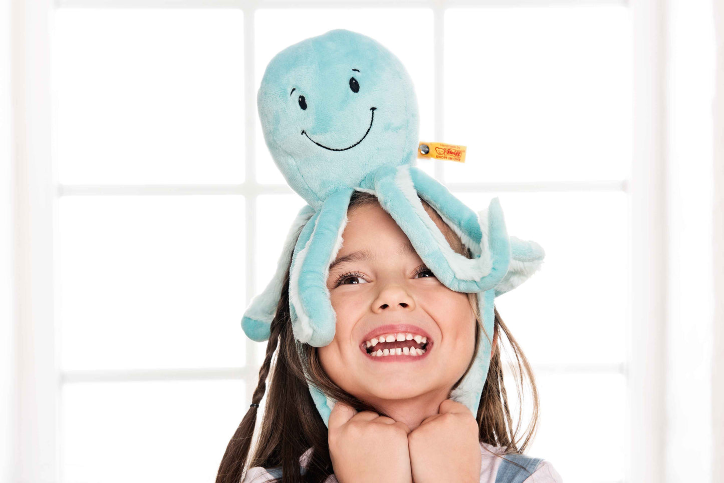 Steiff   |    Ockto Octopus Plush Toy, 11 Inches