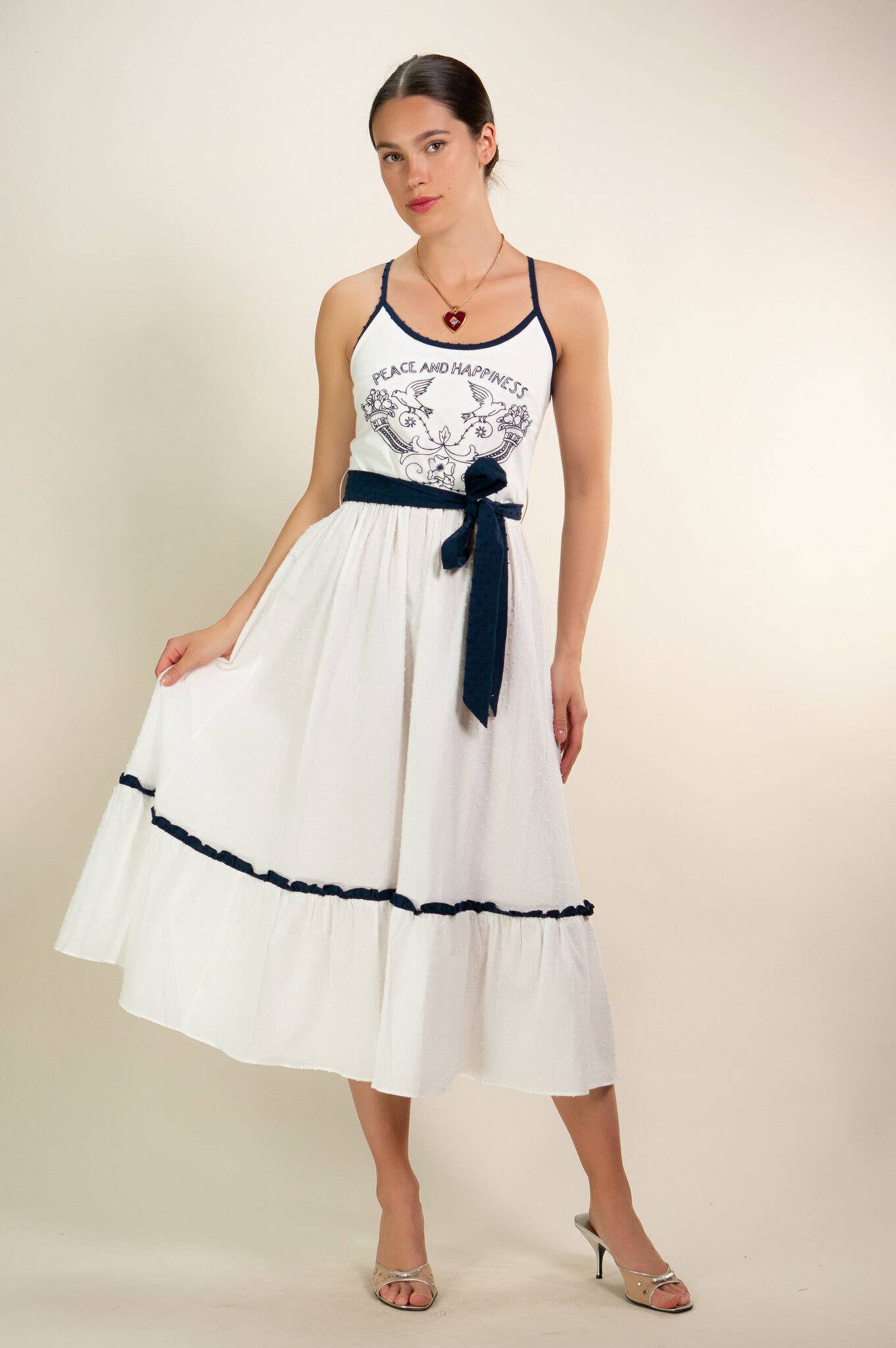 "Peace and Happiness" Dress: M