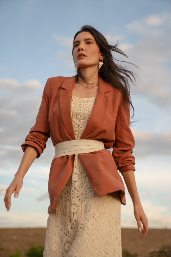 Wrap Belt   |    Bone /Winter White - OS