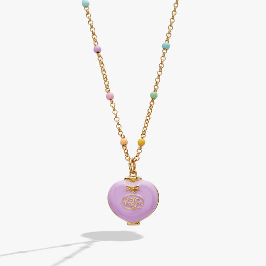 Polly Pocket™ House Locket Necklace: Gold