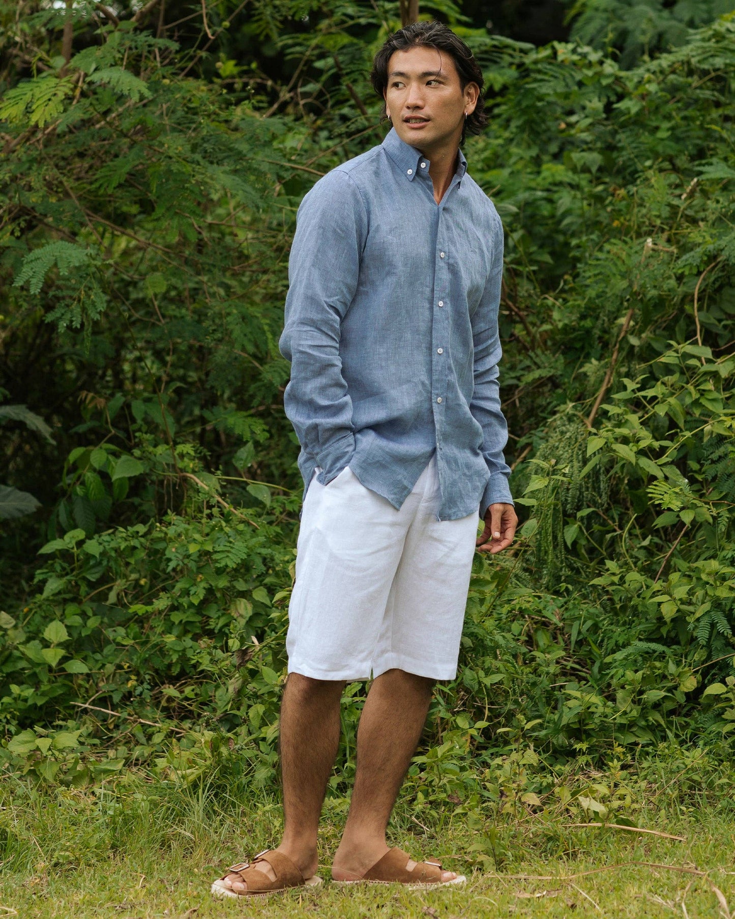 MagicLinen   |    Men's Denim Chambray