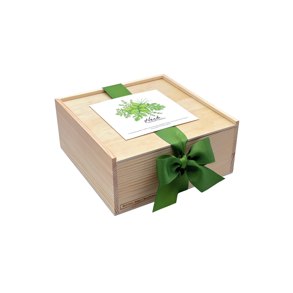 NEW Culinary Herb Garden Box | Holiday Gift for Gardeners