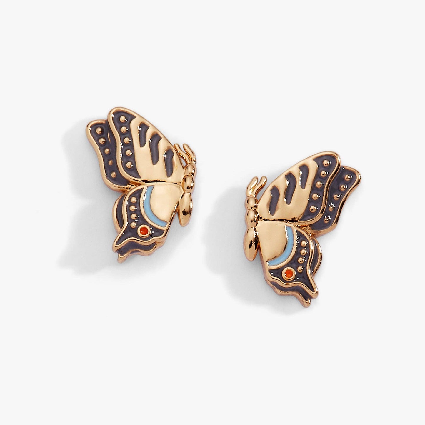 New York Botanical Garden® Butterfly Earring: Gold