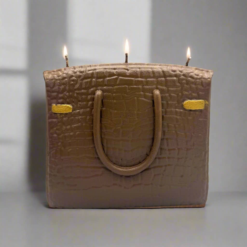The Iconic Collection Candles  Purse: Orange