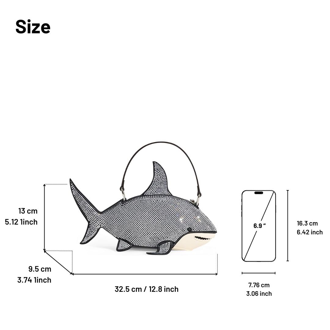JW PEI Women's Nerys Faux Suede Shark Look Top Handle Bag