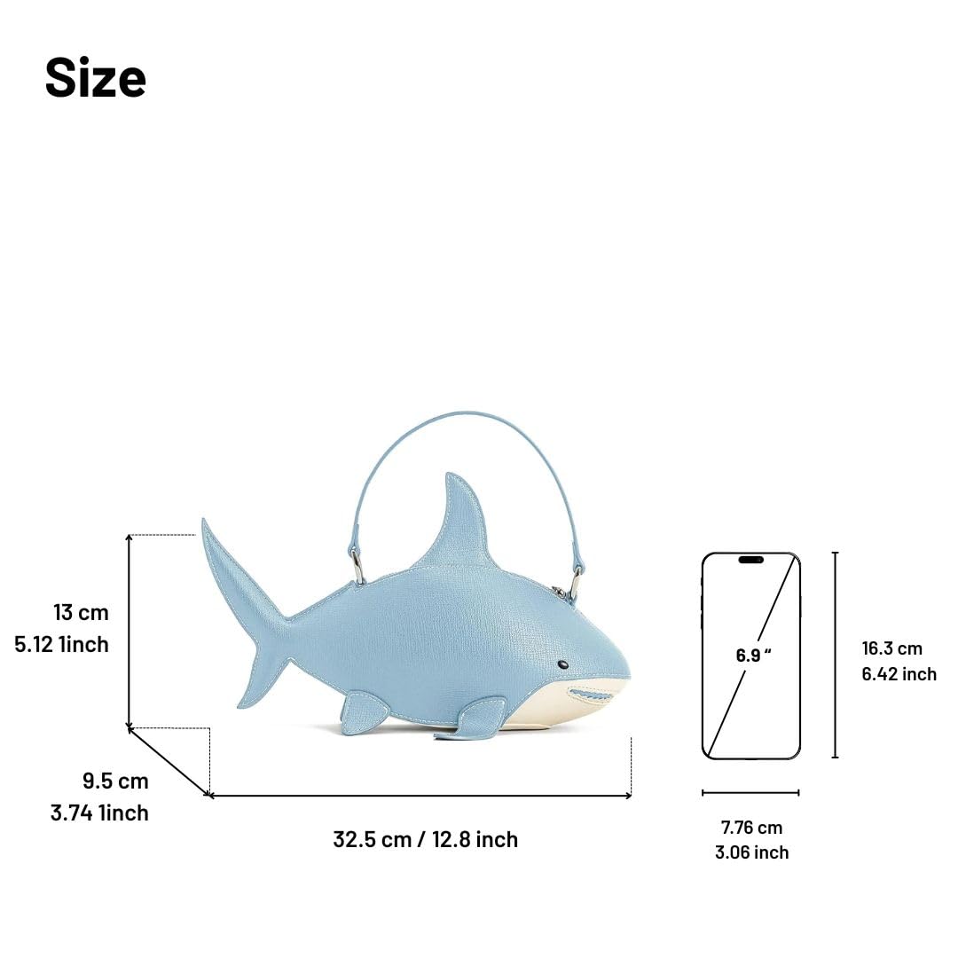 JW PEI Women's Nerys Faux Suede Shark Look Top Handle Bag