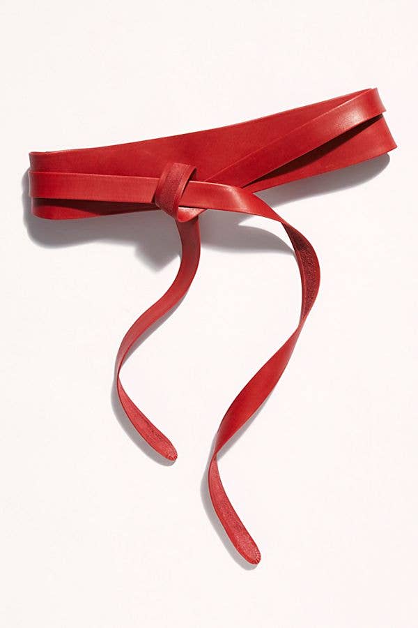Wrap Belt   |    Red