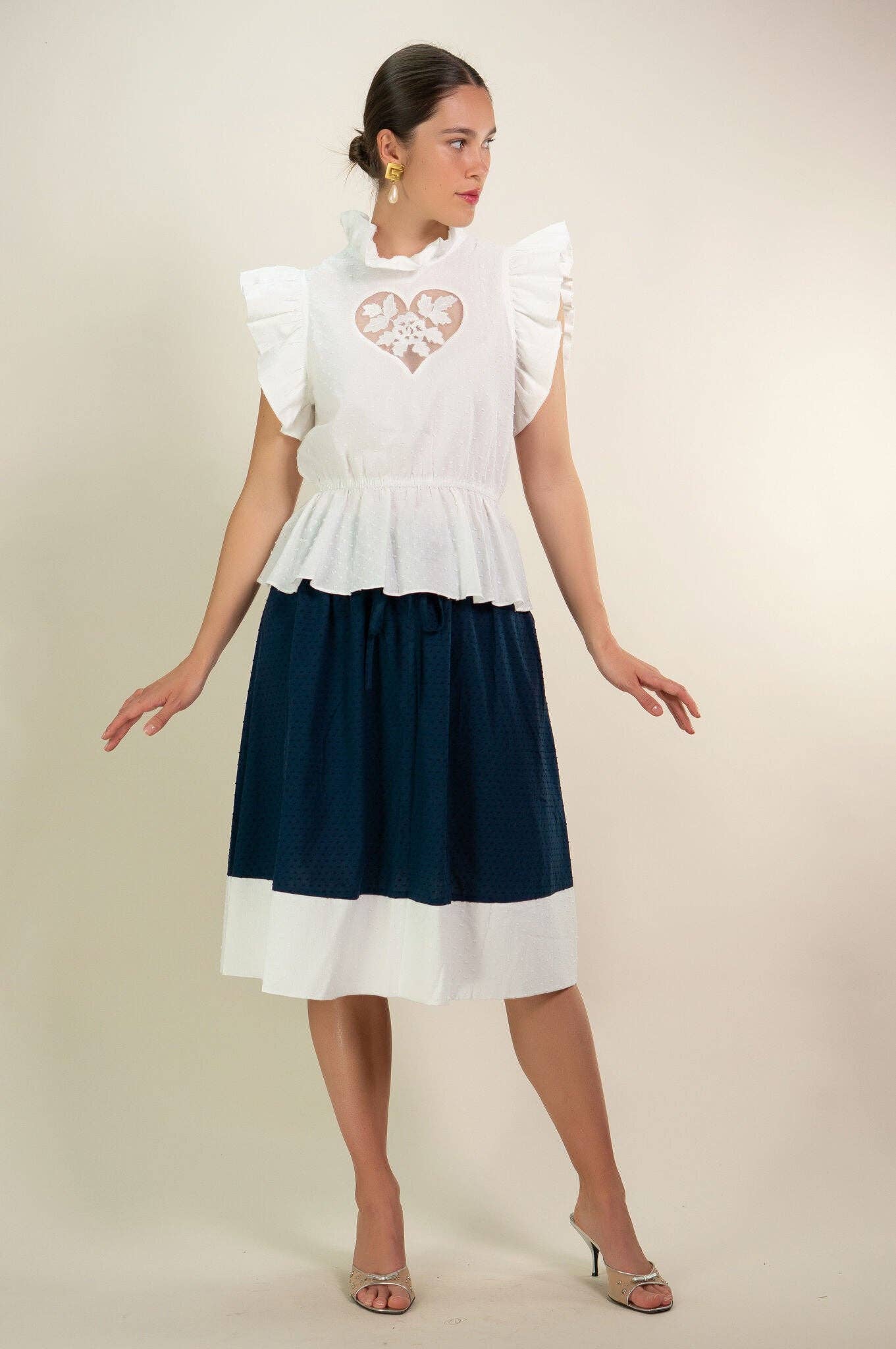 White Heart "Sirsna" Top: M