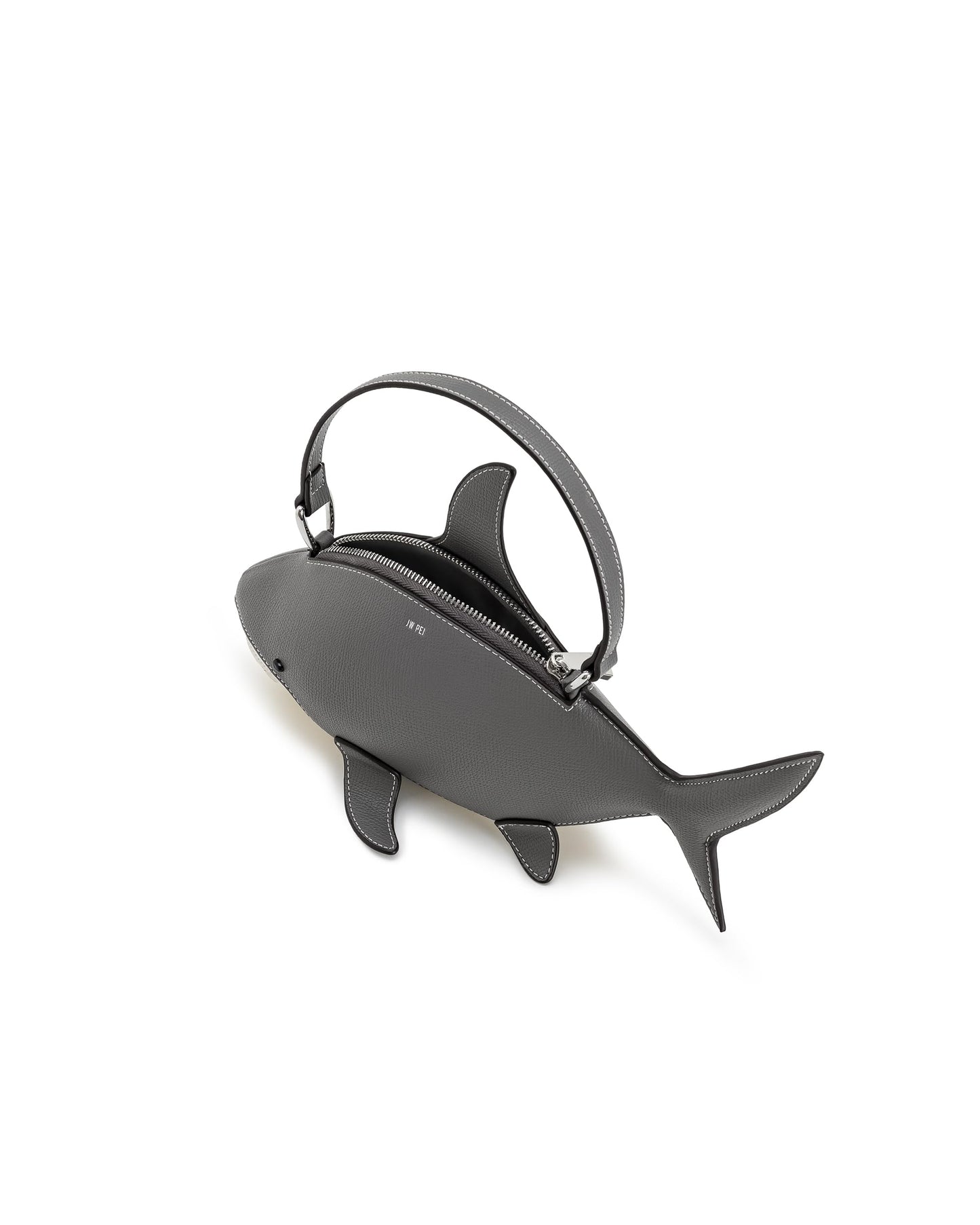 JW PEI Women's Nerys Faux Suede Shark Look Top Handle Bag