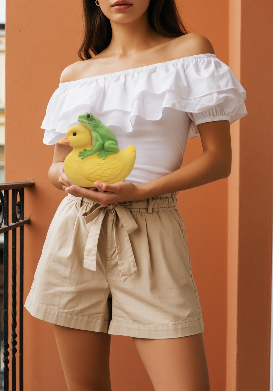 JW PEI Women's Frog and Duck Bag - Green/Yellow