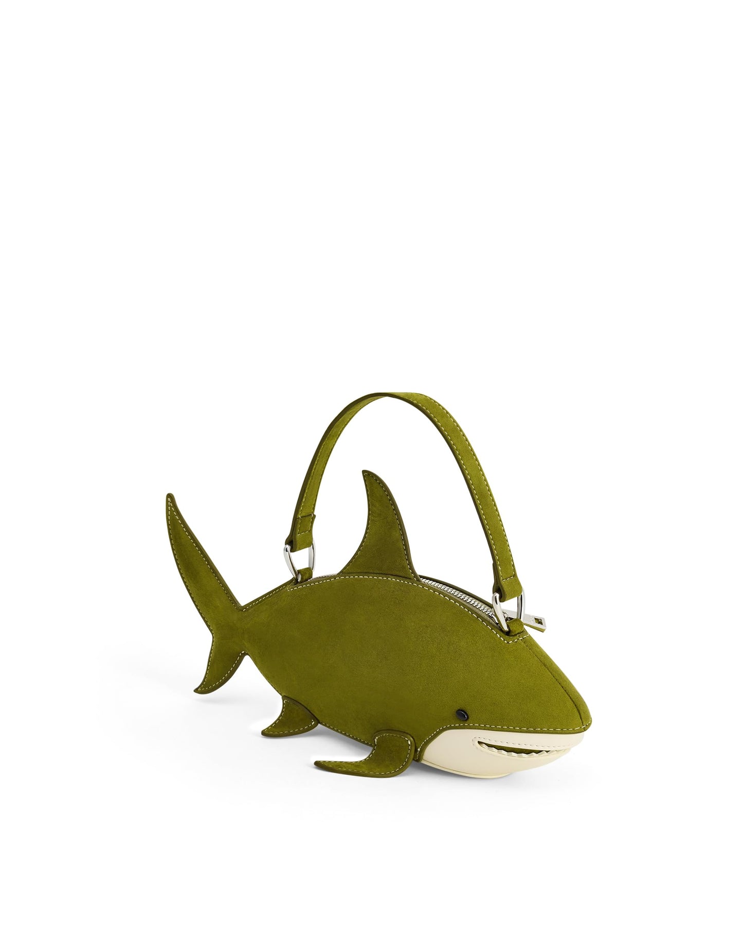 JW PEI Women's Nerys Faux Suede Shark Look Top Handle Bag