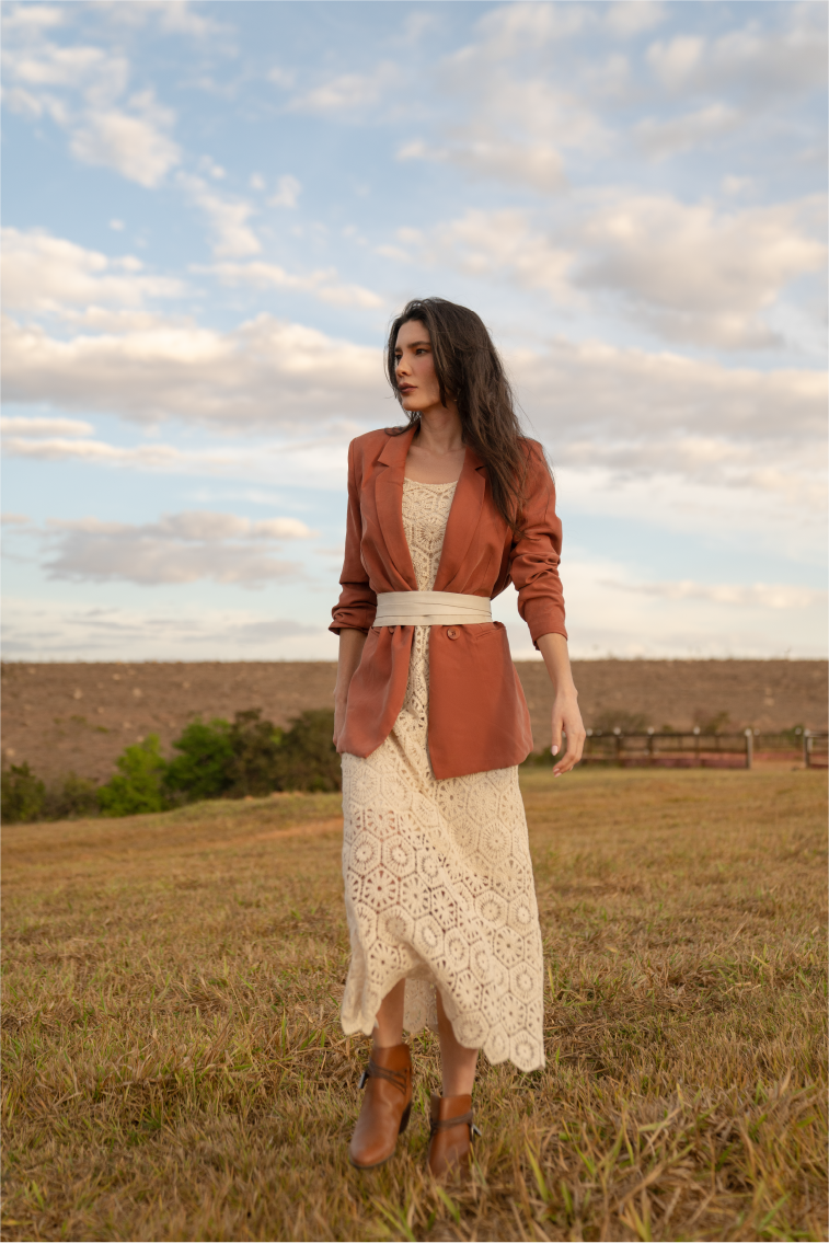 Wrap Belt   |    Bone /Winter White - OS