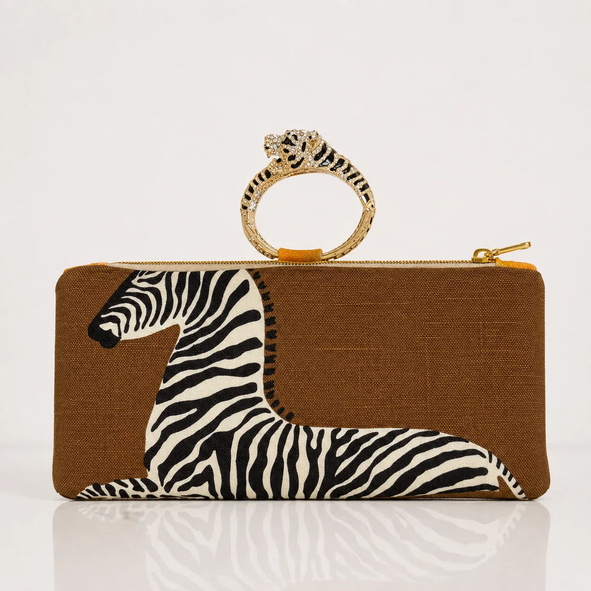WRISTLET | SCALAMANDRE ZEBRAS BROWN