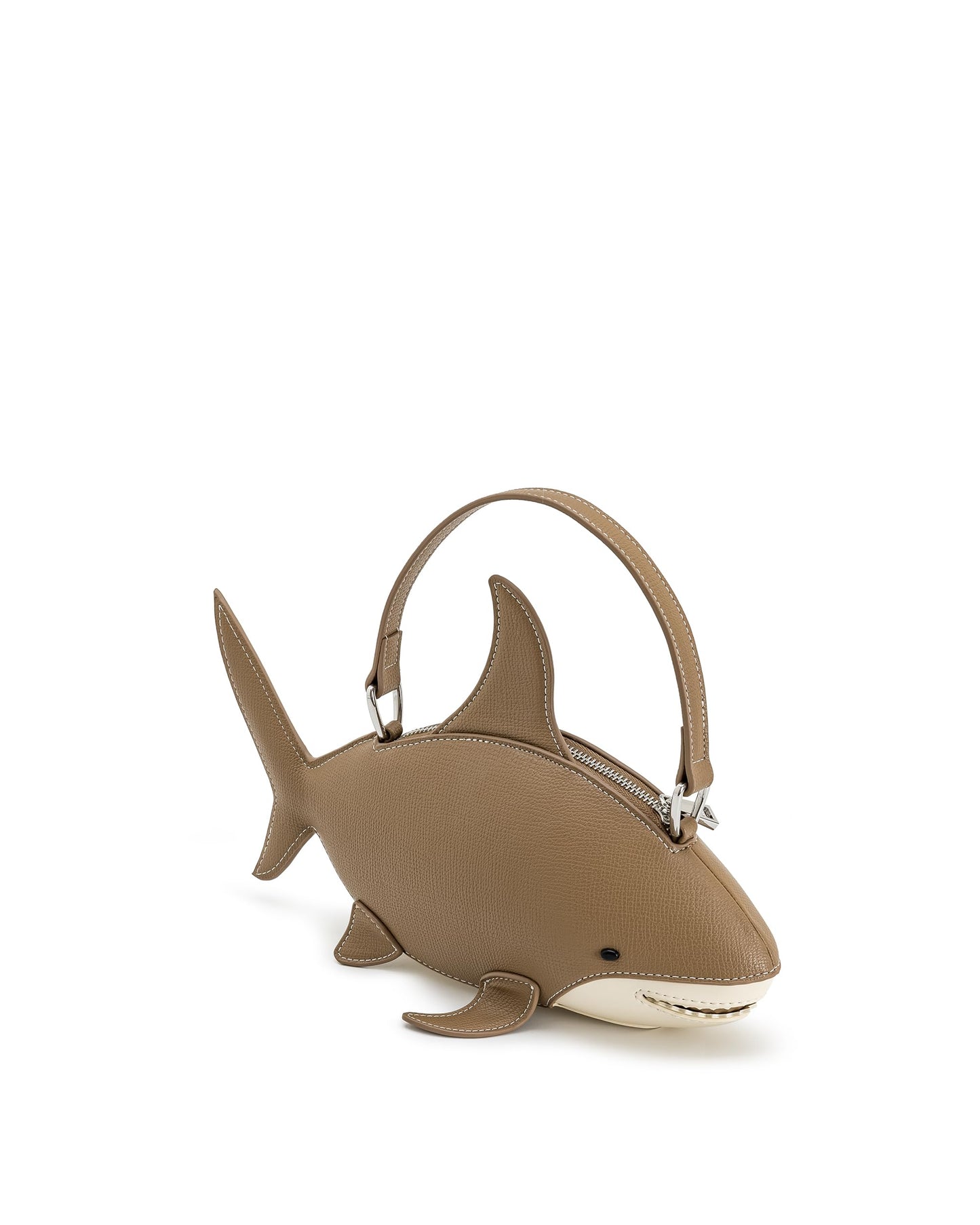 JW PEI Women's Nerys Faux Suede Shark Look Top Handle Bag