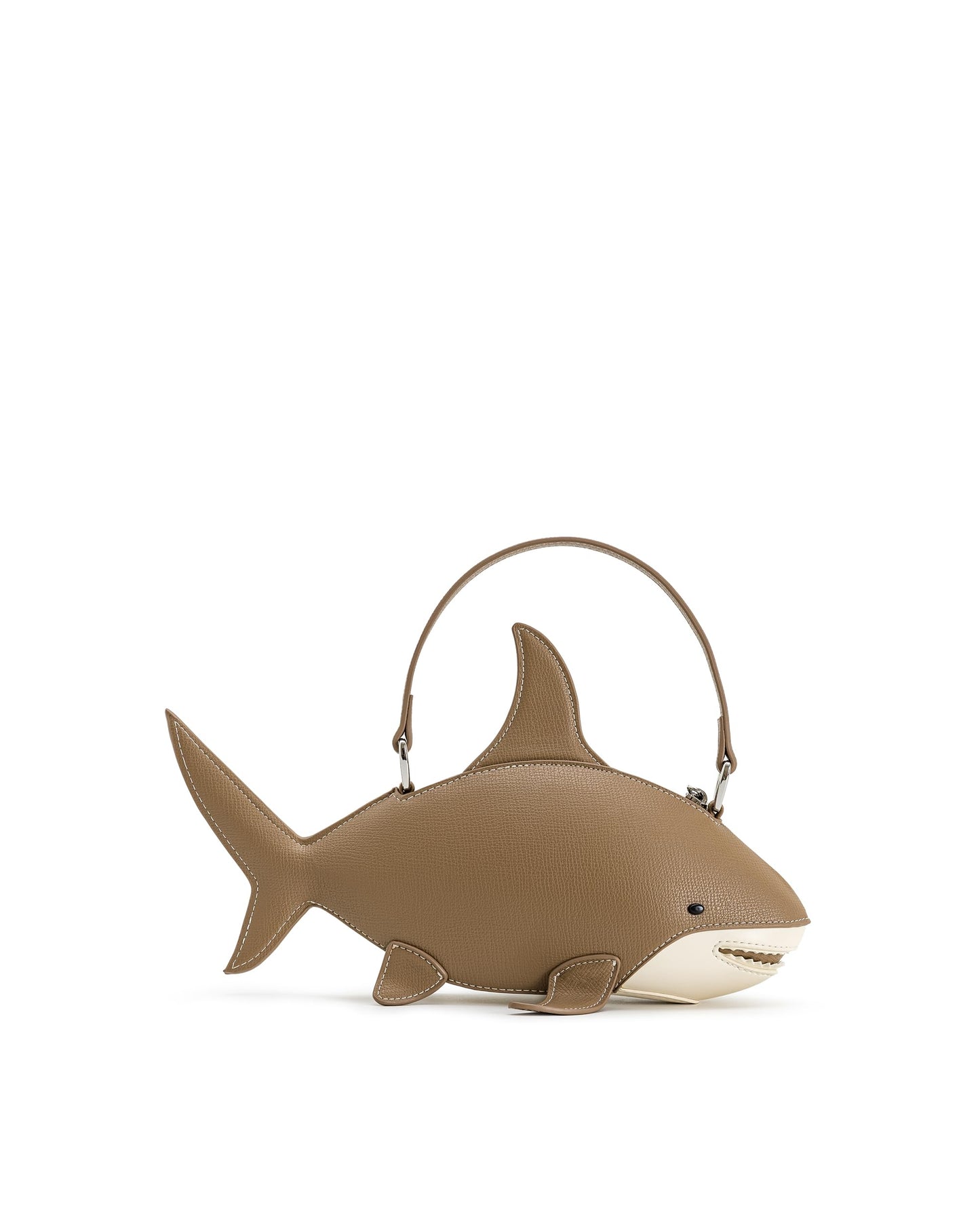 JW PEI Women's Nerys Faux Suede Shark Look Top Handle Bag