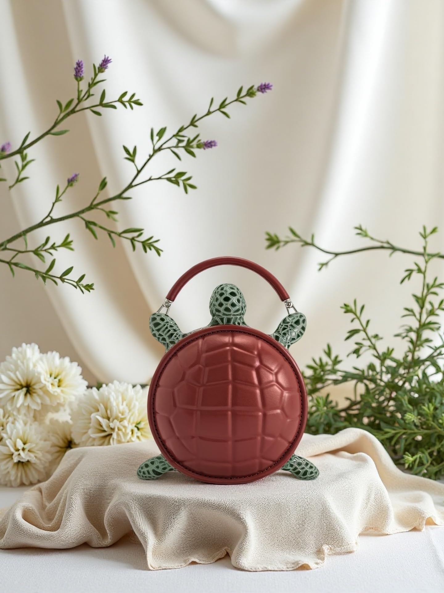 JW PEI Women's Ava Turtle Shape Handbag