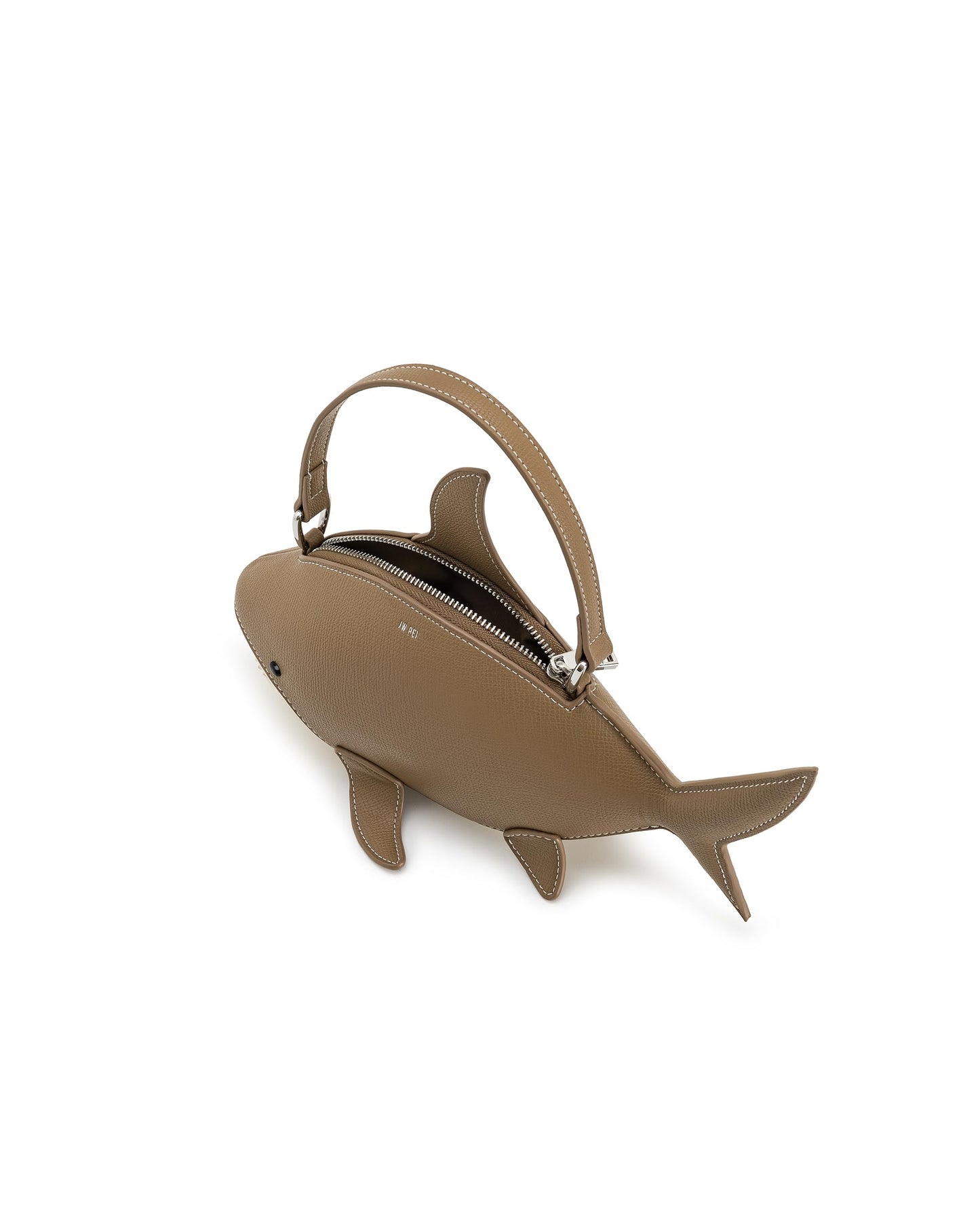 JW PEI Women's Nerys Faux Suede Shark Look Top Handle Bag