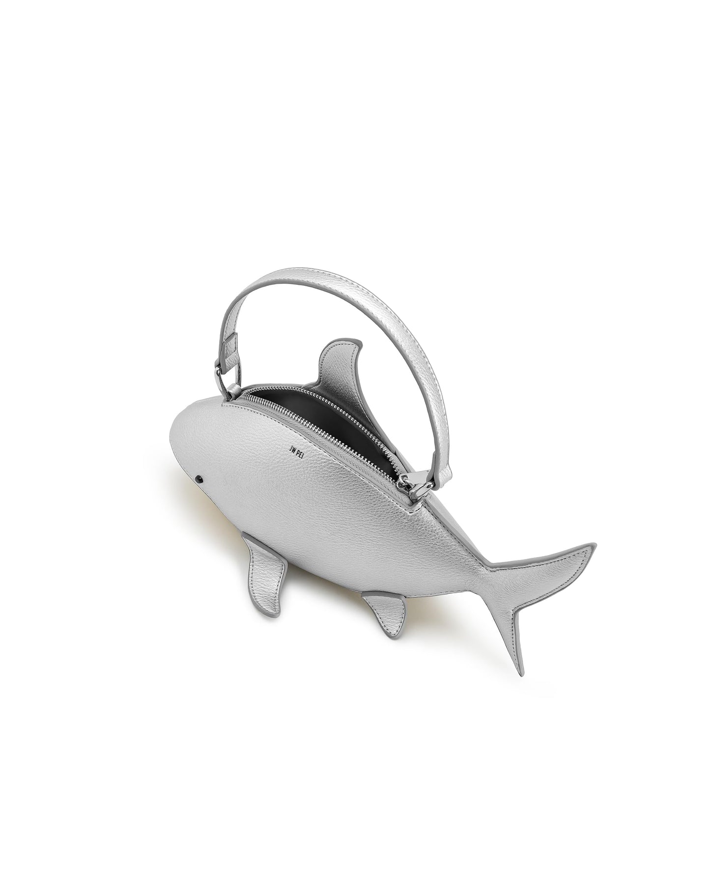 JW PEI Women's Nerys Faux Suede Shark Look Top Handle Bag