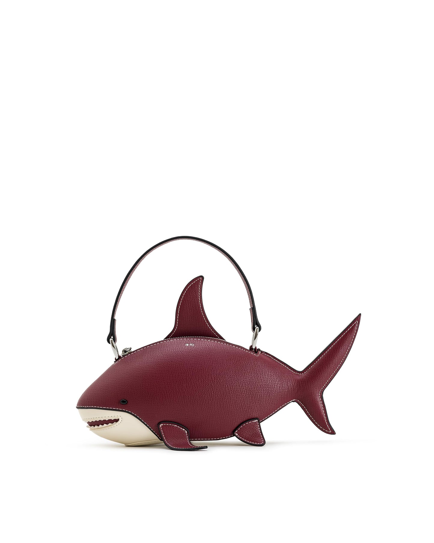 JW PEI Women's Nerys Faux Suede Shark Look Top Handle Bag