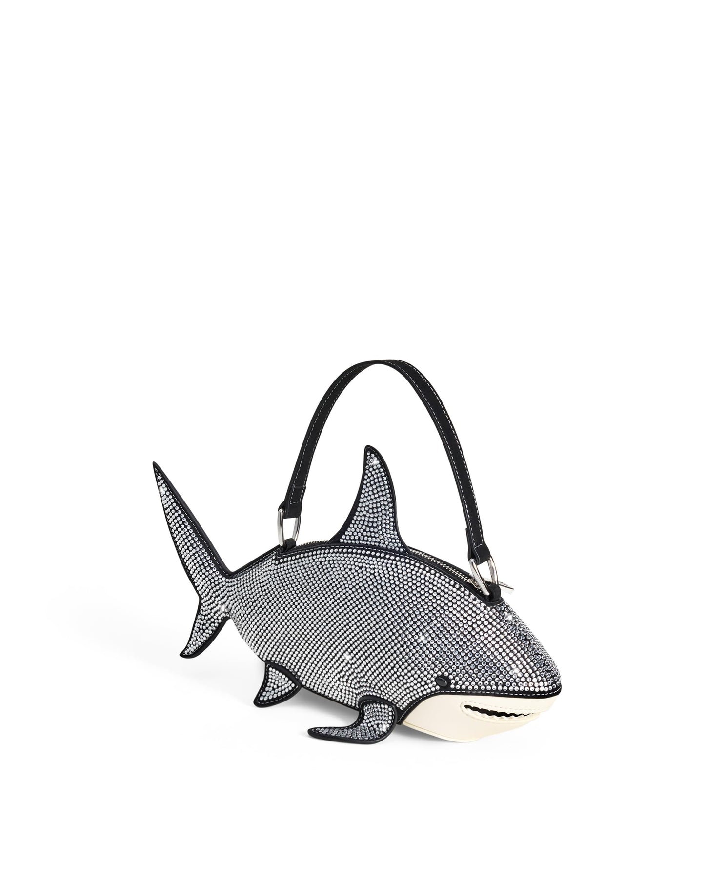 JW PEI Women's Nerys Faux Suede Shark Look Top Handle Bag
