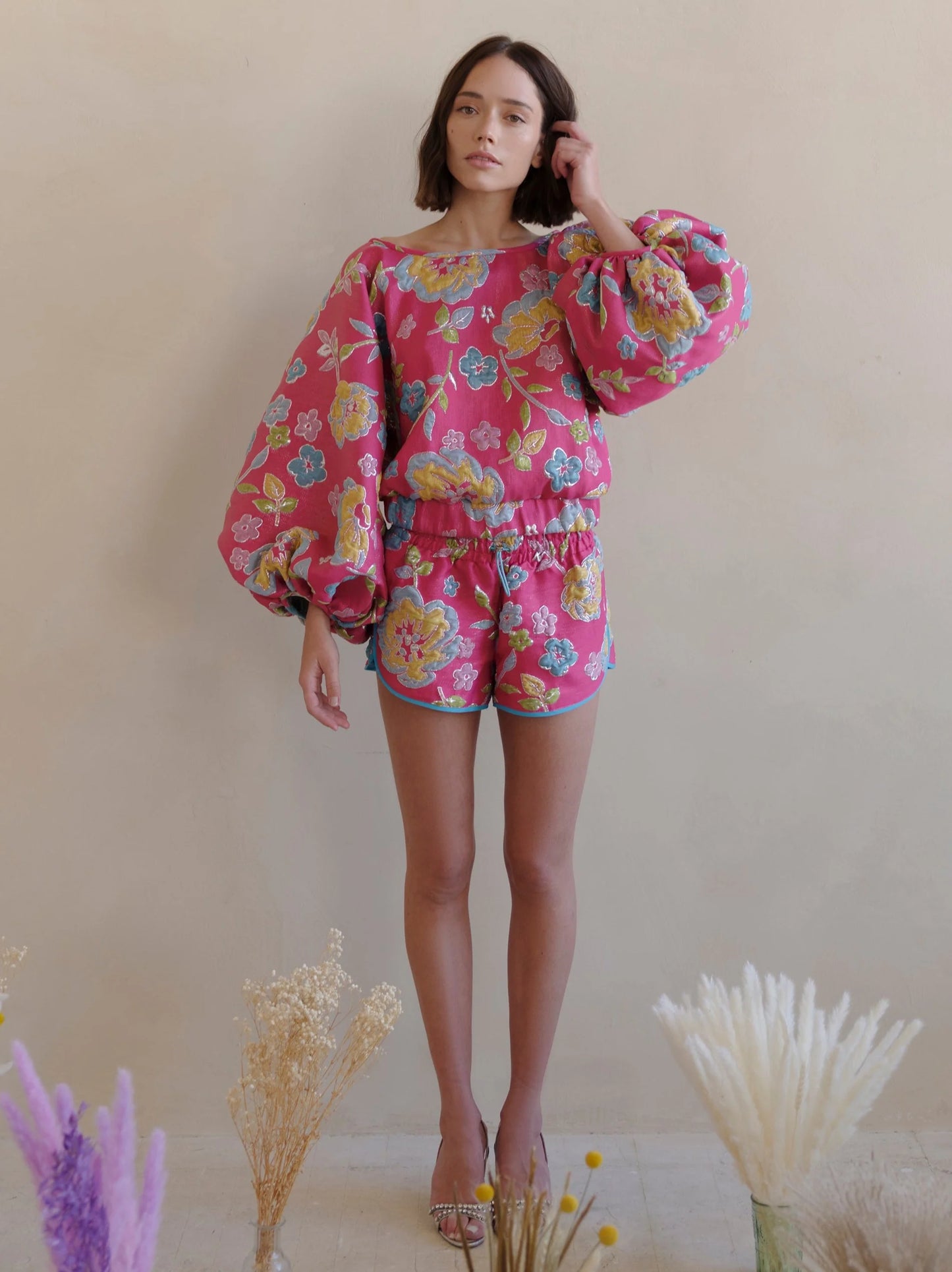 Arianne Elmy   |    Pink good luck shorts