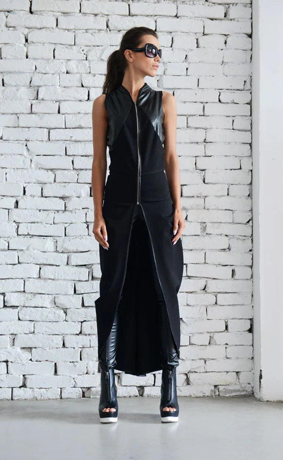 Metamorphoza   |   Asymmetric Black Vest