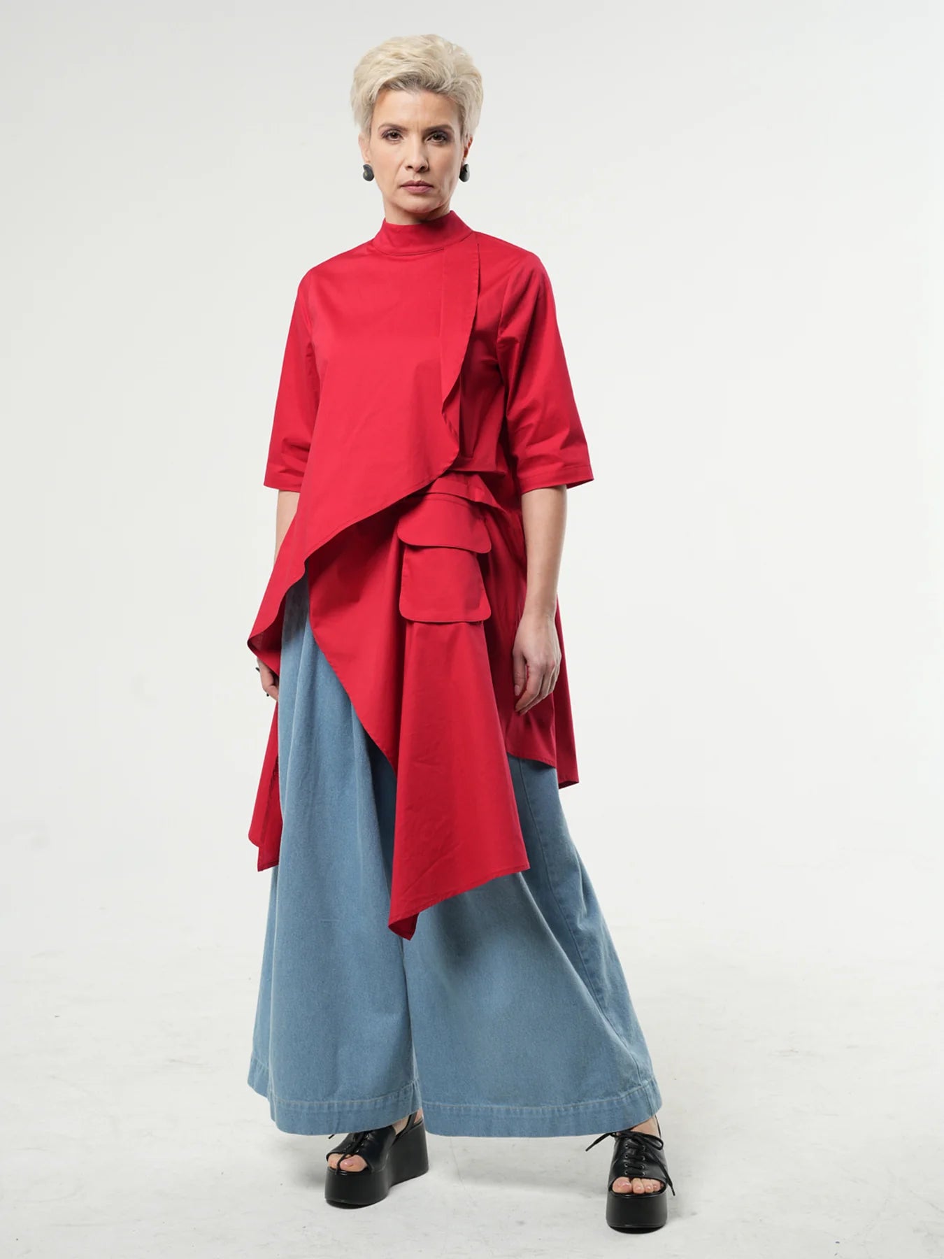 Metamorphoza   |    Asymmetric Tunic Shirt