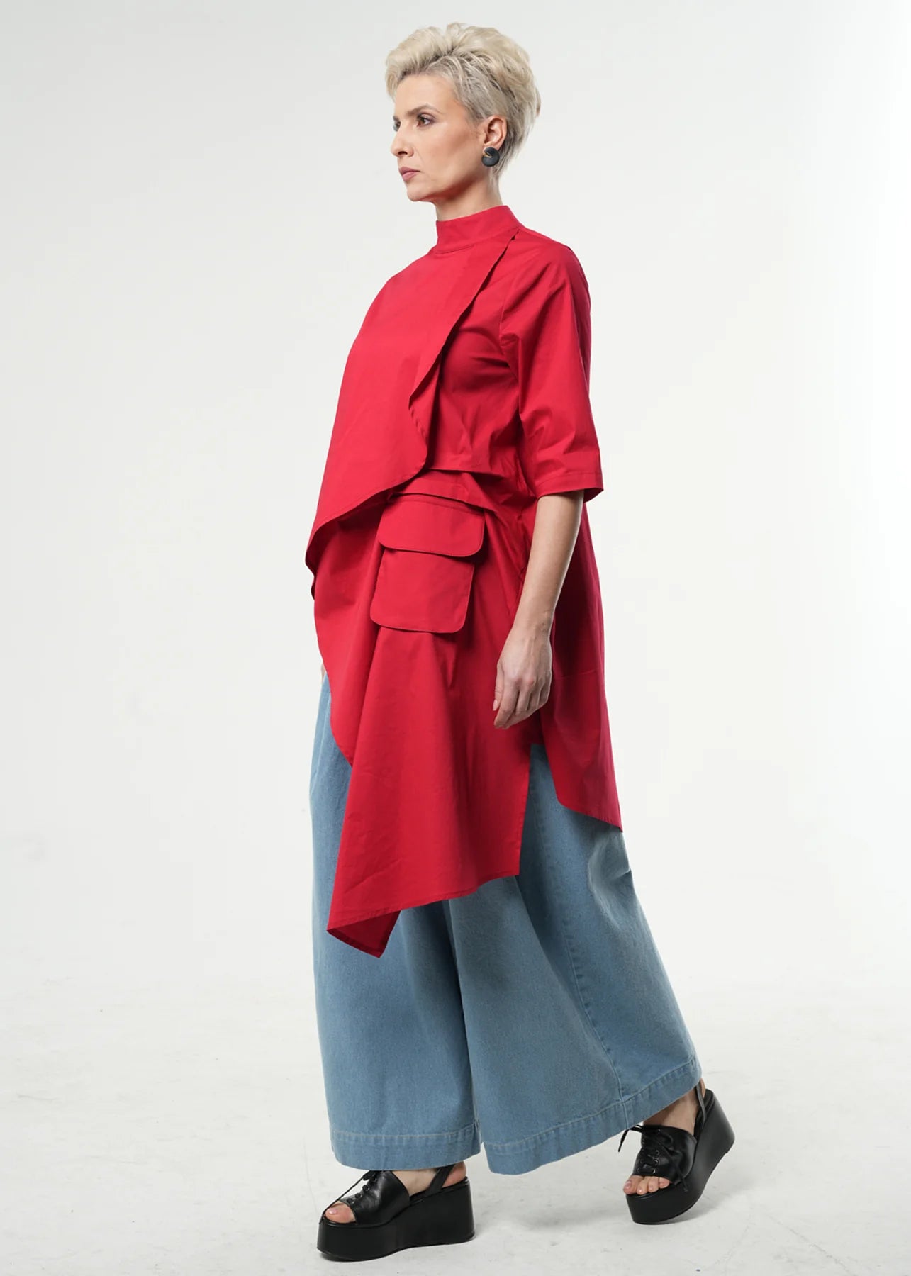 Metamorphoza   |    Asymmetric Tunic Shirt