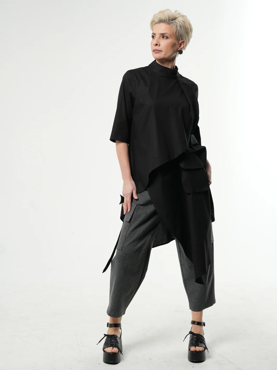 Metamorphoza   |    Asymmetric Tunic Shirt