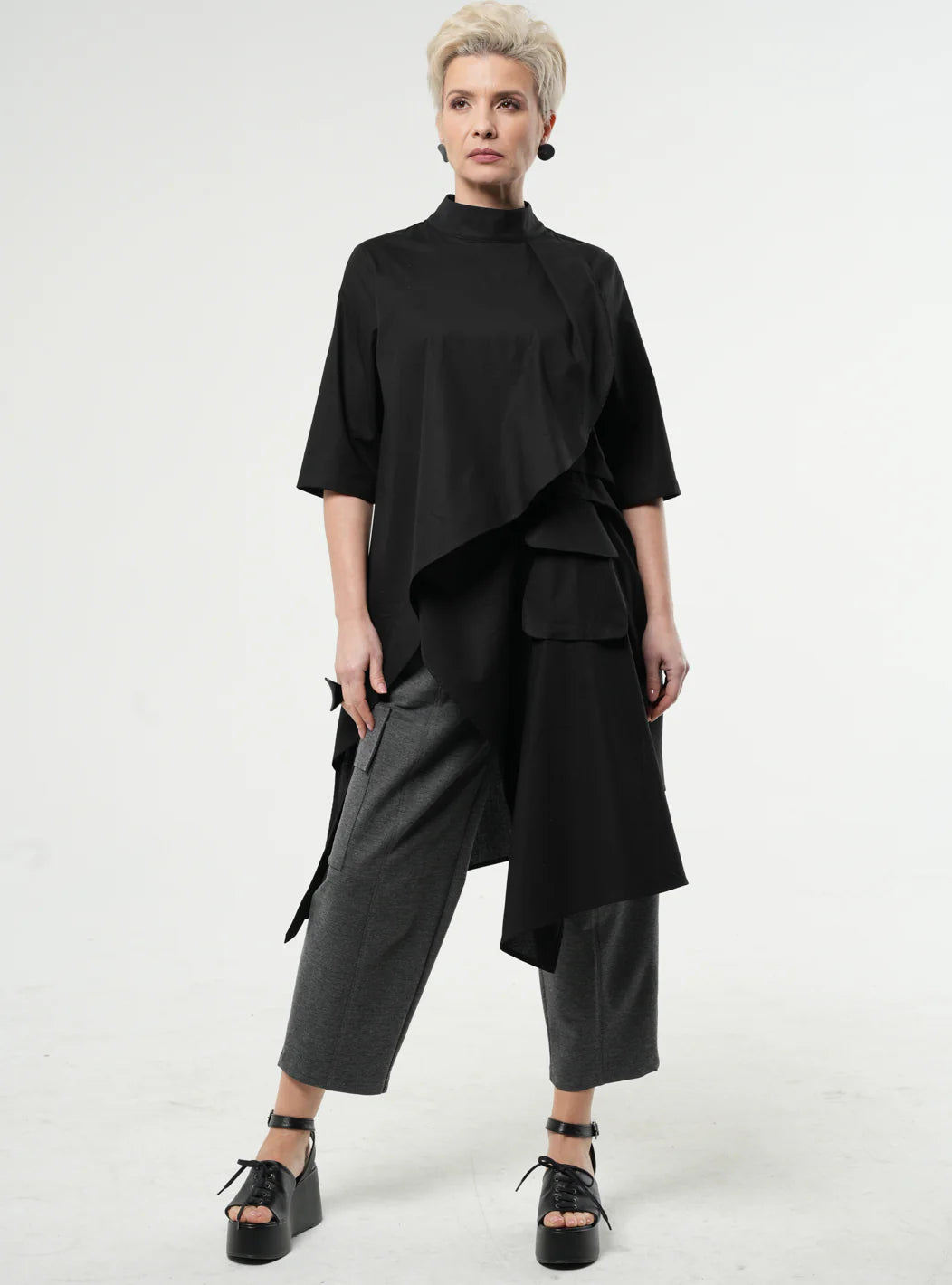 Metamorphoza   |    Asymmetric Tunic Shirt