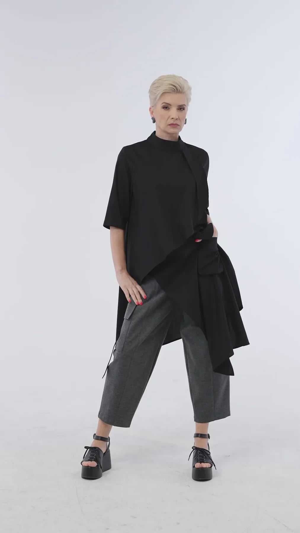 Metamorphoza   |    Asymmetric Tunic Shirt