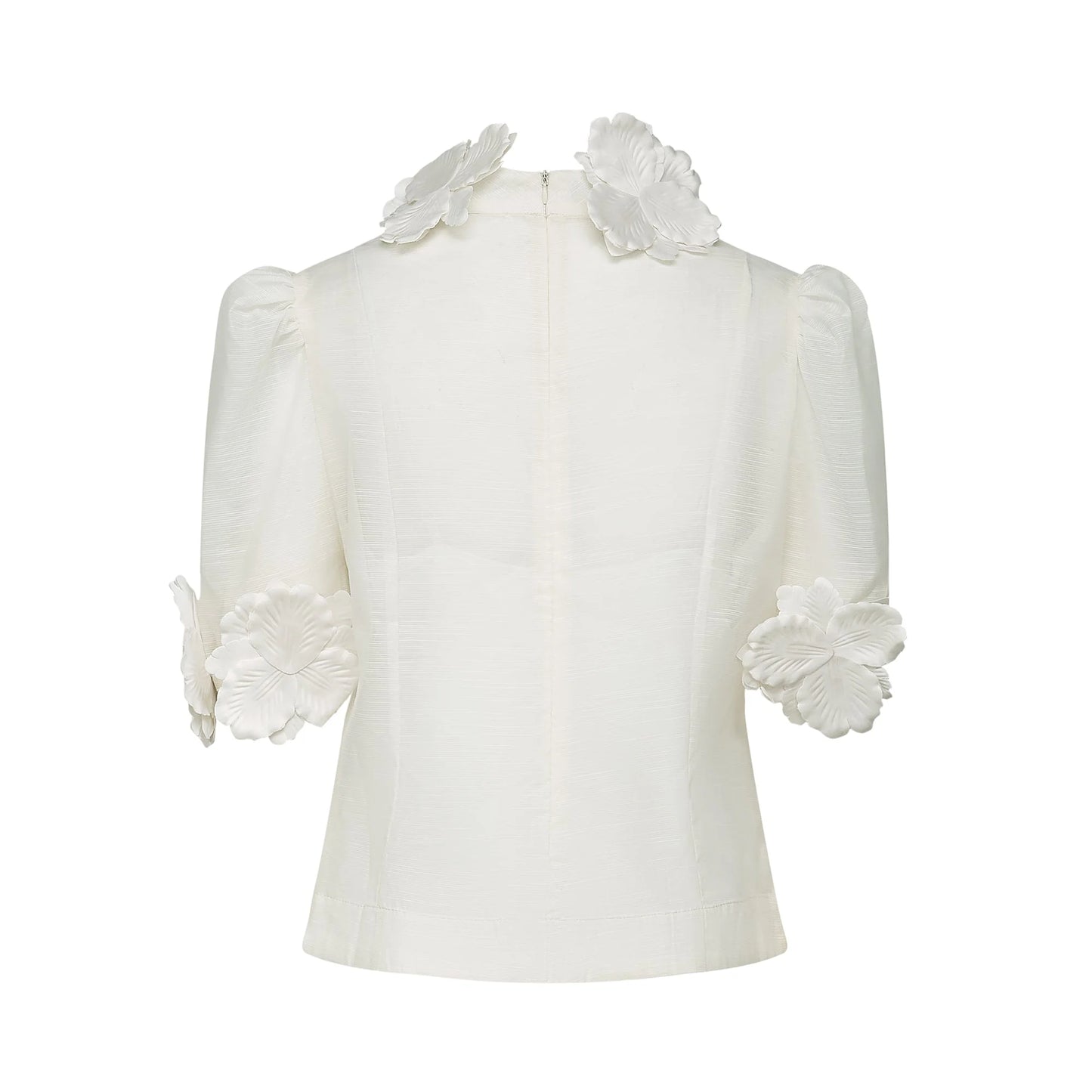Relvoux   |    Axelle Matching Set with Floral Appliqué