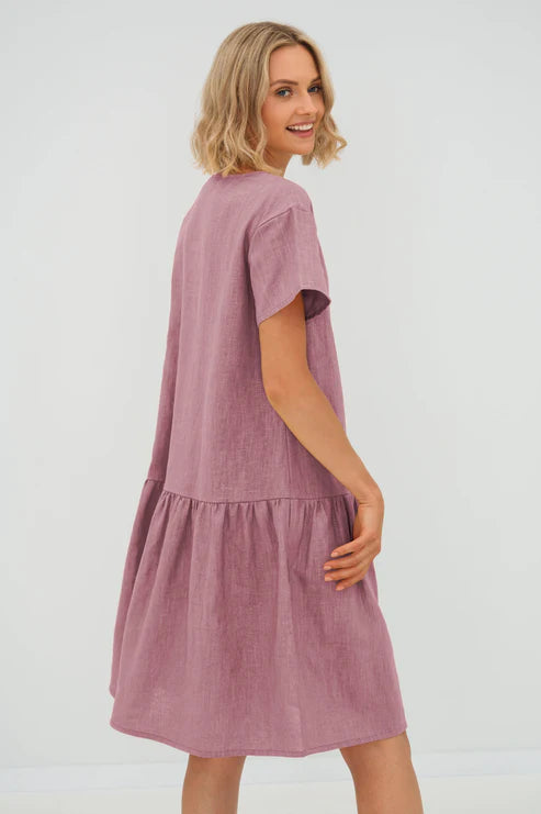 Le Muse   |  Blossom Linen Dress
