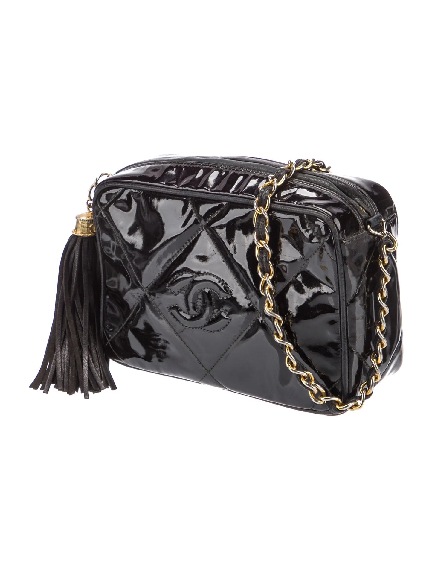Chanel   |   Mini Diamond CC Camera Bag