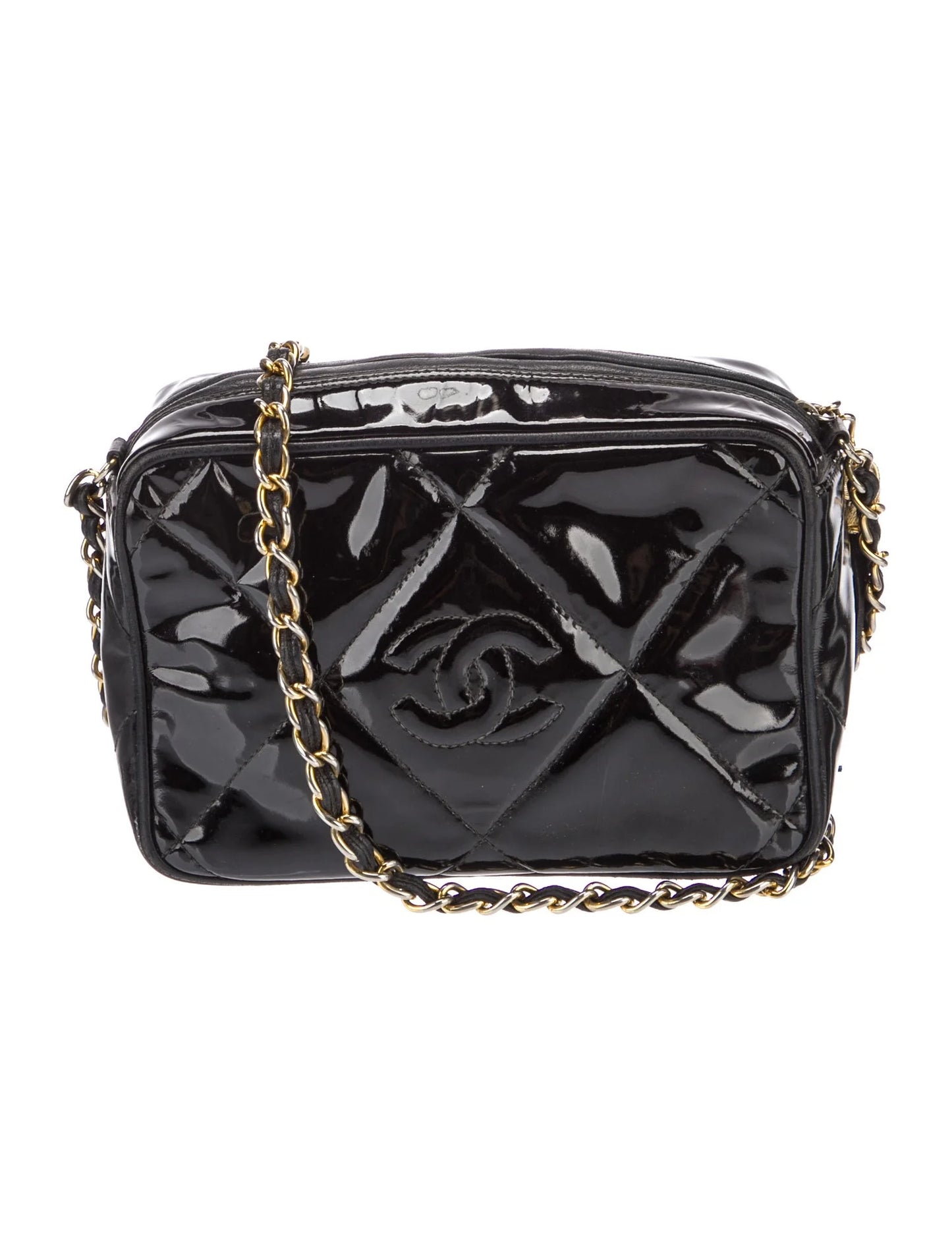 Chanel   |   Mini Diamond CC Camera Bag