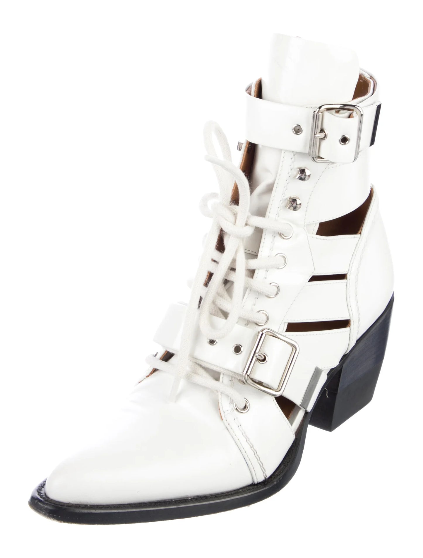 Gucci   |   Chloé Rylee leather ankle boots